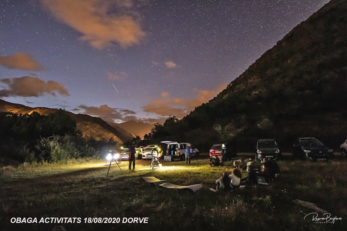 I celebrant el dia muncial de la fotografia, nosaltres volem agraïr la generositat de <a href="/meteopallars/">Ramon Baylina -Alt Pirineu del Pallars Sobirà</a> que comparteix aquest art amb nosaltres i els nostres clients de l'activitat  astronòmica. Incansable, sempre a punt i amb ganes d'ajudar-nos!
Aquestes són d'ahir a la nit...