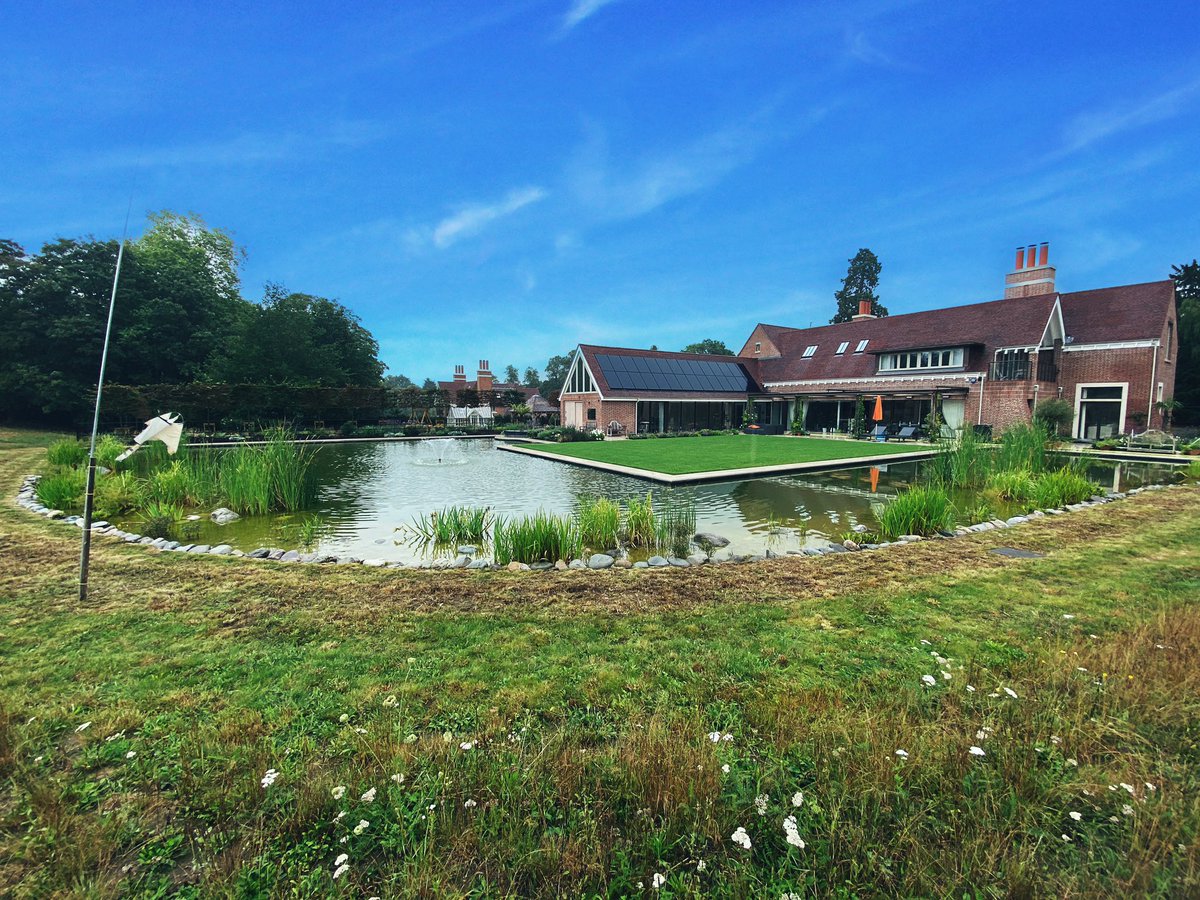 MichaelWheat_'s tweet photo. Here’s one of our large swimpond projects now starting to mature 🏊🏻♂️ #pond #swimmingpond #swimpond https://t.co/o5FEfn4jQS