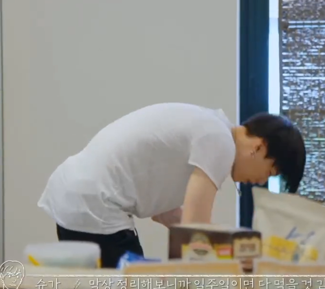 yoongi in the white shirt: a thread