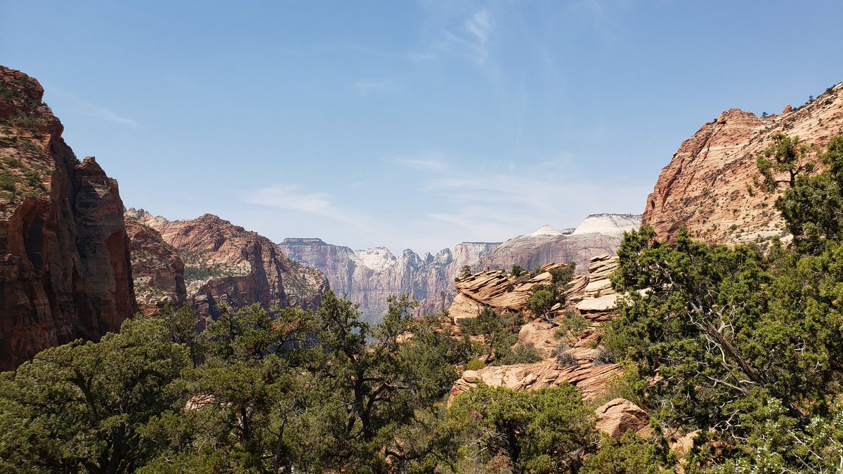 sobasdaniel's tweet image. Currently on a two week road trip out west seeing some nice views in Zion National Park