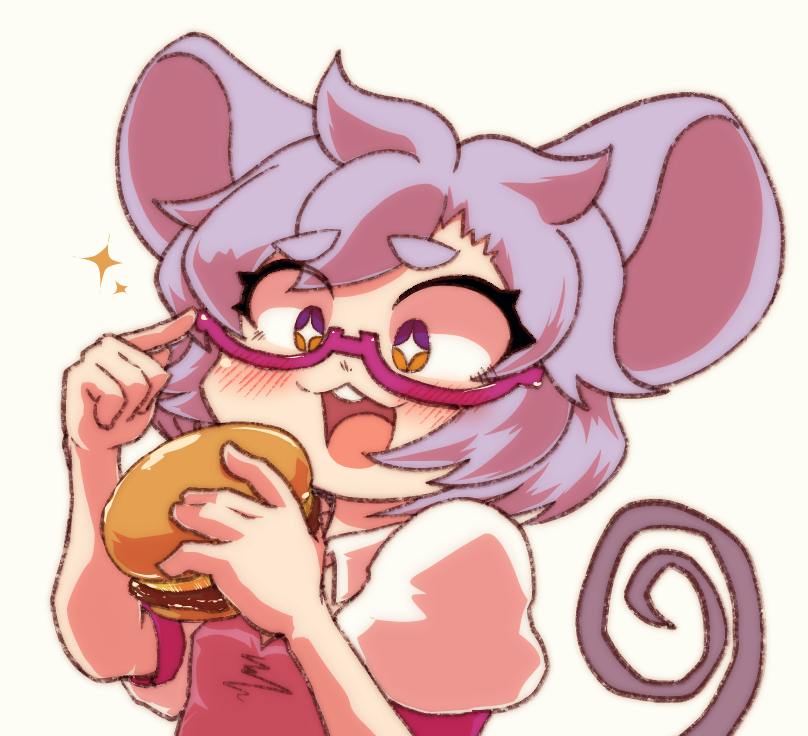 「ハワイアンバーガーはお好みですかね? 」|えすけびのイラスト