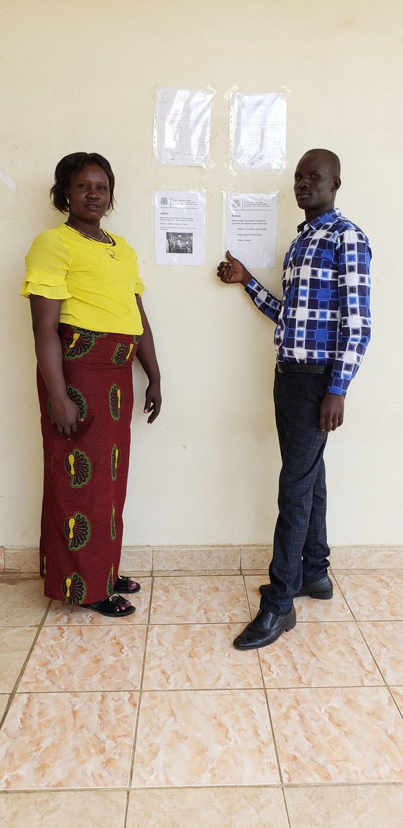 UJuba_SJMCS's tweet photo. Chol and Sarah are welcoming first-year students to register for courses in the new School of Journalism, Media and Communication Studies at U Juba, Custom Campus #SJMCS #covidready #SouthSudan @UnescoJuba @tayeebwa @ochanpalony @DhieuW @amdissmedia https://t.co/iAbPskpMu2