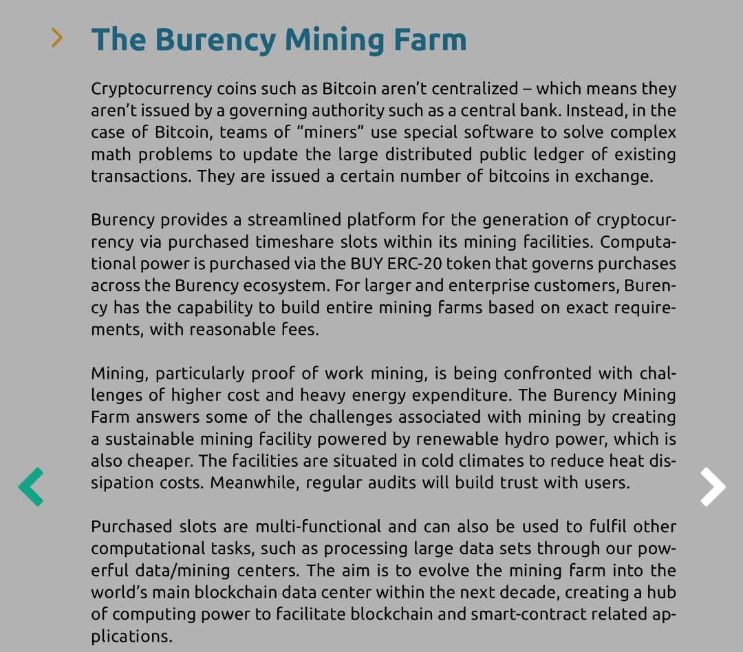 Mining farm  @BurencyOfficial has the capability to build entire mining farms based on exact requirements for enterprise customers. With reasonable fees.