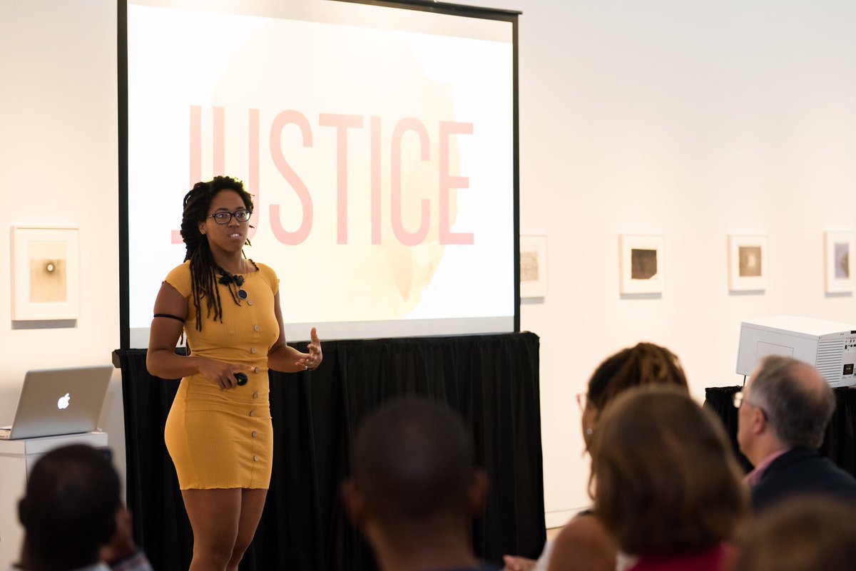 CM_RDU's tweet image. Flashback to August 2019 speaker @darecoulter. Rewatch her talk on #CMjustice at creativemornings.com/talks/dare-cou…