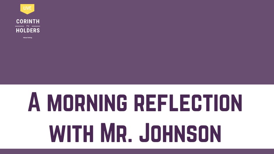 Mr. Johnson had some reflections this morning he wanted to share with Pirate Nation Staff, Students, and Parents. Check it out here: youtu.be/Xy8Jfqc_GTE