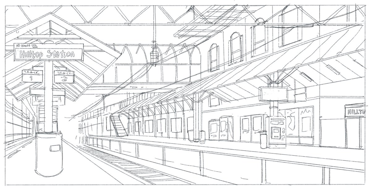 Realizing more and more how much I adore BG Design?? Would love to freelance for animation studios for this one day! 