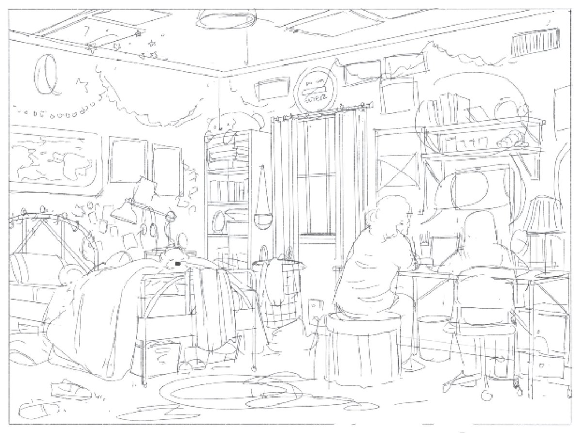 Realizing more and more how much I adore BG Design?? Would love to freelance for animation studios for this one day! 