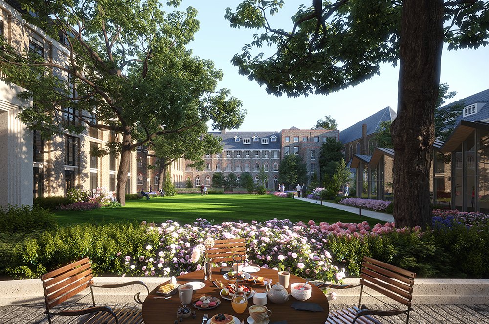auriensliving's tweet photo. We are delighted to announce that we have secured planning consent at Heythrop College. Comprising 142 apartments, 2 acres of interconnected landscaped gardens and a wide range of amenities and services, Auriens Kensington will deliver the ultimate in luxurious retirement living https://t.co/l7umzGMlV3