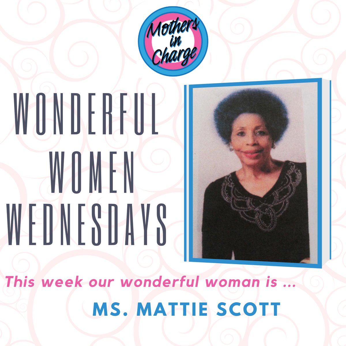 On this Wonderful Women Wednesday we celebrate Ms. Mattie Scott, Founder &amp; ED of Healing 4 Our Families &amp; Our Nation. She lost her son and nephew to gun violence in 1996 &amp; 2011. Scott continues to push through and serves as MIC’s San Francisco Chapter Leader. #StopTheViolence