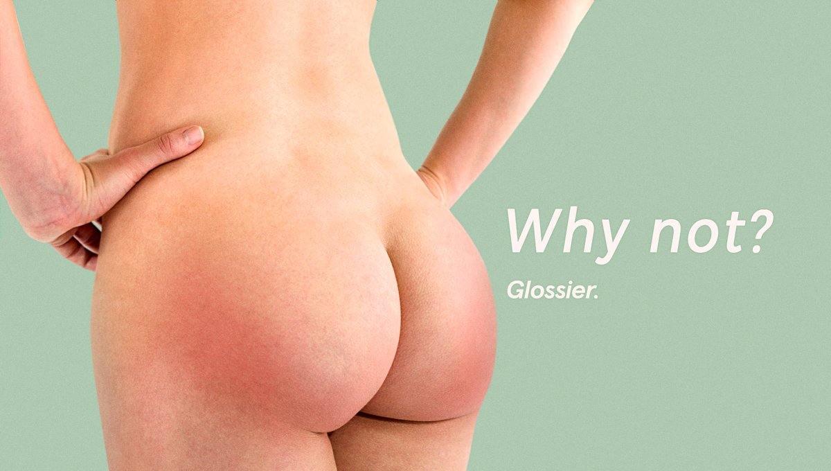 ‘Why Not?’ Asks New Glossier Ad Introducing Blush For Butt Cheeks bit.ly/3j0UY3n