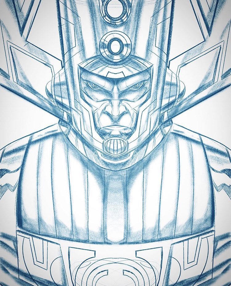 rtisticmayhem's tweet image. Galactus illustration #sketch #galactus #Marvel #ArtistOnTwitter #doodle #comicbooks #artwork #characterart #fanart