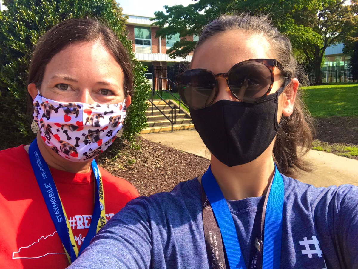 Day 2 of material distribution was just as exciting (and warm!) as the first! Welcome, 6th Grade Team Lead students: you belong here. ❤️