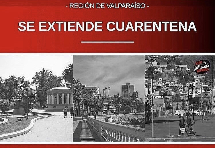 AlertaNoticiasV's tweet image. Región de Valparaíso.
Se extiende cuarentena para las comunas ya decretas semanas anteriores excepto Los Andes.
(Valparaíso, Viña del Mar, Quillota, La Calera, La cruz) LOS ANDES INGRESA A FASE 2.