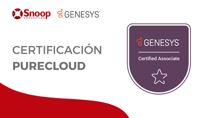 SnoopConsulting's tweet photo. Felicitaciones a Anabela Spegni y Roberto Torres Oliva por la certificación GCA de nuestro partner #Genesys, en #PureCloud.
#OrgulloSnoopie https://t.co/TO0G3T7v25