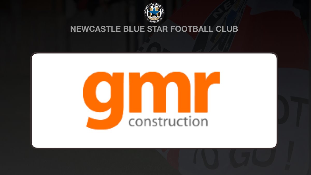 nbsfc2018's tweet photo. SPONSORS | Newcastle Blue Star Football Club would like to thank GMR Construction who have continued sponsoring pitchside throughout the 2020/21 season. 

🔗 https://t.co/xc1xY7w3xV

#NBSFC #FeelLikeYouBelong https://t.co/xErtEHxaGe