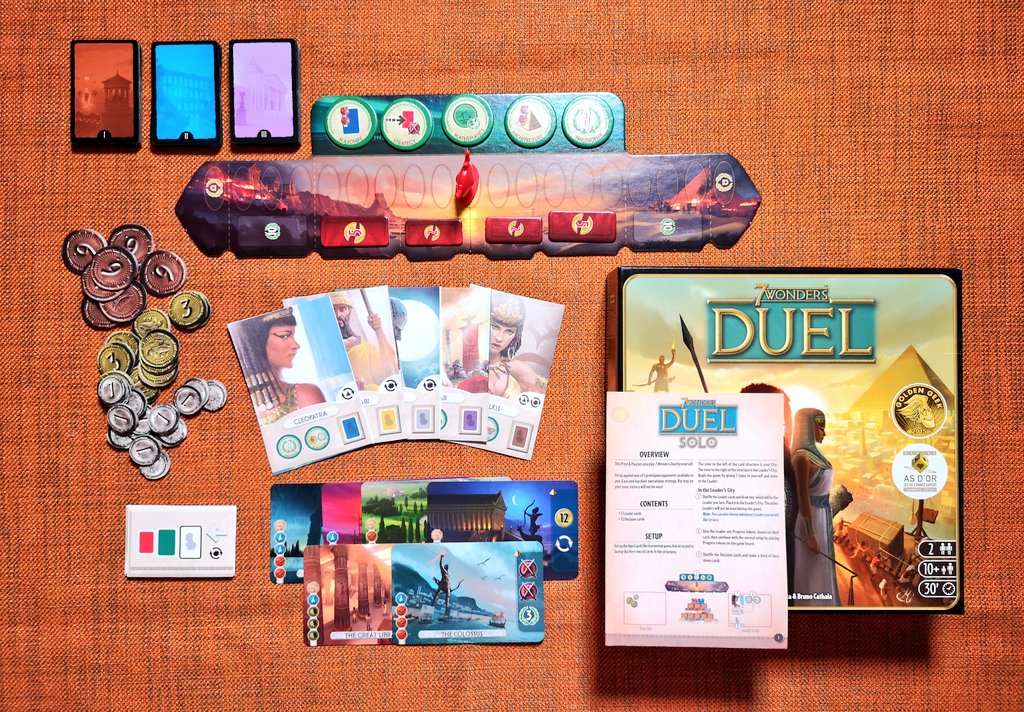 Ross Moregamesplease Did You Know There S A Print And Play Solo Variant For 7 Wonders Duel I Ll Be Trying It Out Tonight On Twitch 7pm Uk Time That S In