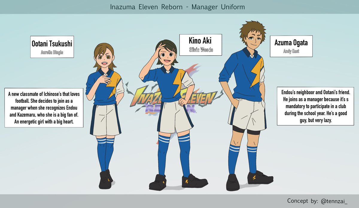 ir de compras Galleta terrorista Twitter 上的 Inazuma Eleven Reborn | HIATUS!!:"Hoy os presentamos a los gerentes del Inazuma! En Reborn tienen su propia equipación, así es fácil saber a qué equipo pertenecen. Esperamos que os gusten! - ir de compras Galleta terrorista Twitter 上的 Inazuma Eleven Reborn | HIATUS!!:"Hoy os presentamos a los gerentes del Inazuma! En Reborn tienen su propia equipación, así es fácil saber a qué equipo pertenecen. Esperamos que os gusten! -