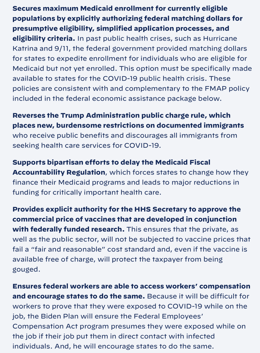 ...and, to make sure people get treatment. (Reminder to GOP 'just let em die" folks: If EVERYONE is not protected, virus spreads, which means you, your mom, and this weeks stars on The Bachelor could get it. So this is necessary for YOU even though it helps people you hate)...