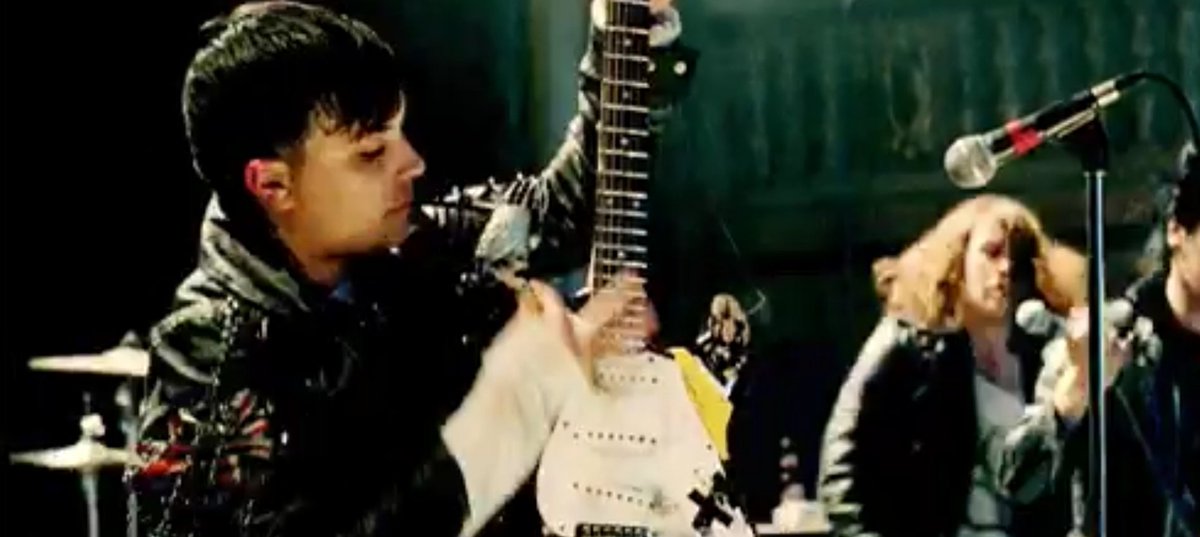 "We had done a song for the Watchman soundtrack and filmed a video with Zack Snyder. It was awesome and this was the guitar for that."