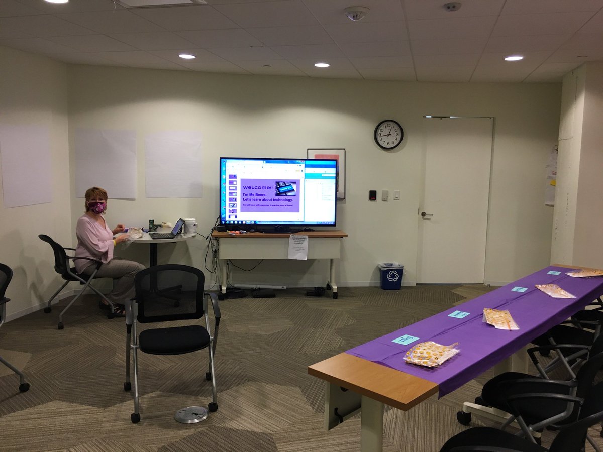 IntlAcademyACHS's tweet photo. IA leaders meet w 9th graders new to @ACPSk12 &amp; @TCWTitans for peer mentorship program. New families attended a Tech bootcamp with Ms. Beers and are supported via a Unit 0 Canvas module by Ms. Beers, Ms. Preston, and others. 
#ReadyToGo
#OurVirtualReality
#acpstechready
#WeAreOne https://t.co/923X4xoc7B