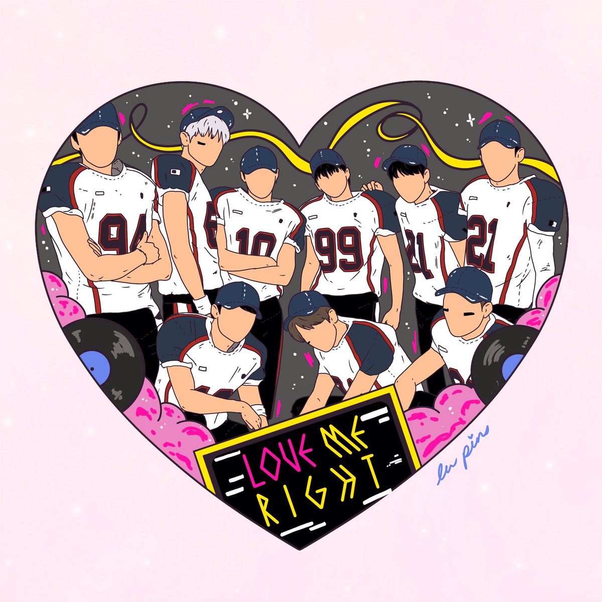 💛 LOVE ME RIGHT 💛

the exo heart series has finally started and i wanted to start with one of my favourite eras!

#exo #엑소 #exofanart #exopin #enamelpin