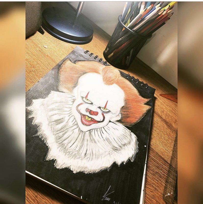 LauraHrndR's tweet photo. Pennywise, it.  Orgullosa de mi payaso 😏🤫 https://t.co/JAbqNIjIQF