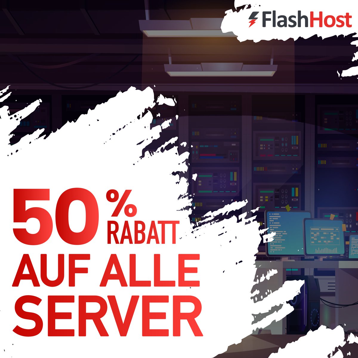 FlashHost.in | Dein Prepaid-Hoster ⚡ tweet media