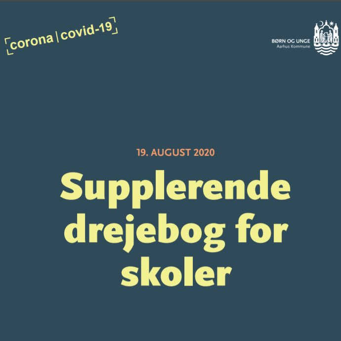 MartOestergaard's tweet image. Supplerende COVID19 😷 drejebog til @MBU_Aarhus skoler

Hver tredje folkeskole i Aarhus er berørte af corona-smitte. Det stigende smittetal udfordrer både hverdagen og undervisningen, og derfor har vi nu opdateret drejebogen:

lnkd.in/grXYr7r

#AarhusKæmperModCorona