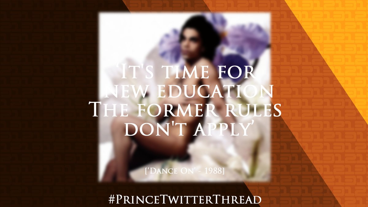 Prince adds ‘for a new philosophy’. And that is a recurring theme in his work. Examples are to be found in the ‘The Word’ thread. But also for instance this one.