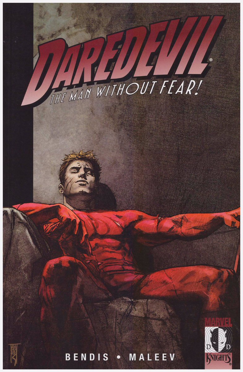 Day 4 and it’s Bendis and Maleev Daredevil run. Still one of my favourites and no matter how familiar I am with it, it’s fascinating where the storyline goes