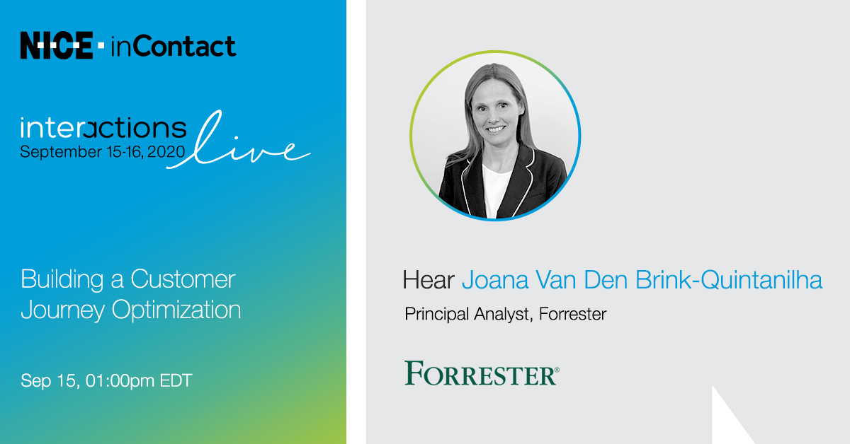 windsortanner's tweet image. Register today for #NICEi20Live to hear Joana Van Den Brink-Quintanilha [@CX_Joana], Principal Analyst at @Forrester, discuss how to go about building a #customerjourney optimization program in your organization. Sep 15, 01:00pm EDT.
 
Learn more &amp;gt;&amp;gt;
okt.to/z9W8SL