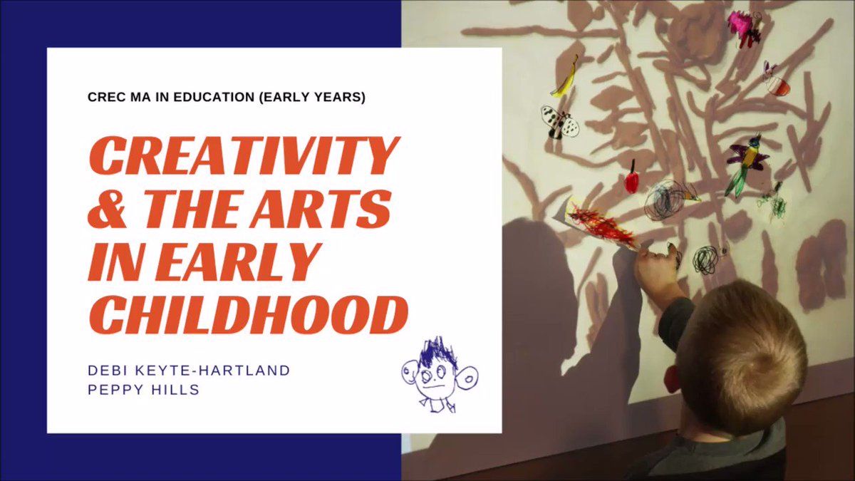 _CREC's tweet photo. Gain a deeper understanding of the importance of #creativity in #ECE; reflect on your own practice to identify and effect change in ways that will nurture the creativity of young children. Find out more๐ #StudyWithCREC #earlyyears #earlyarts #cpd #EYFS https://t.co/A66m0Kxsg2 https://t.co/C3VZWR3dkf