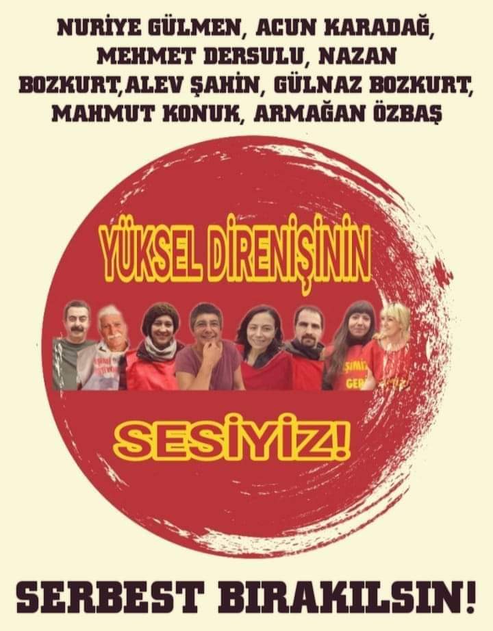 Onlar işimi, ekmeğimi geri istiyorum diyen direnişçiler.
#SuçYokDirenişVar