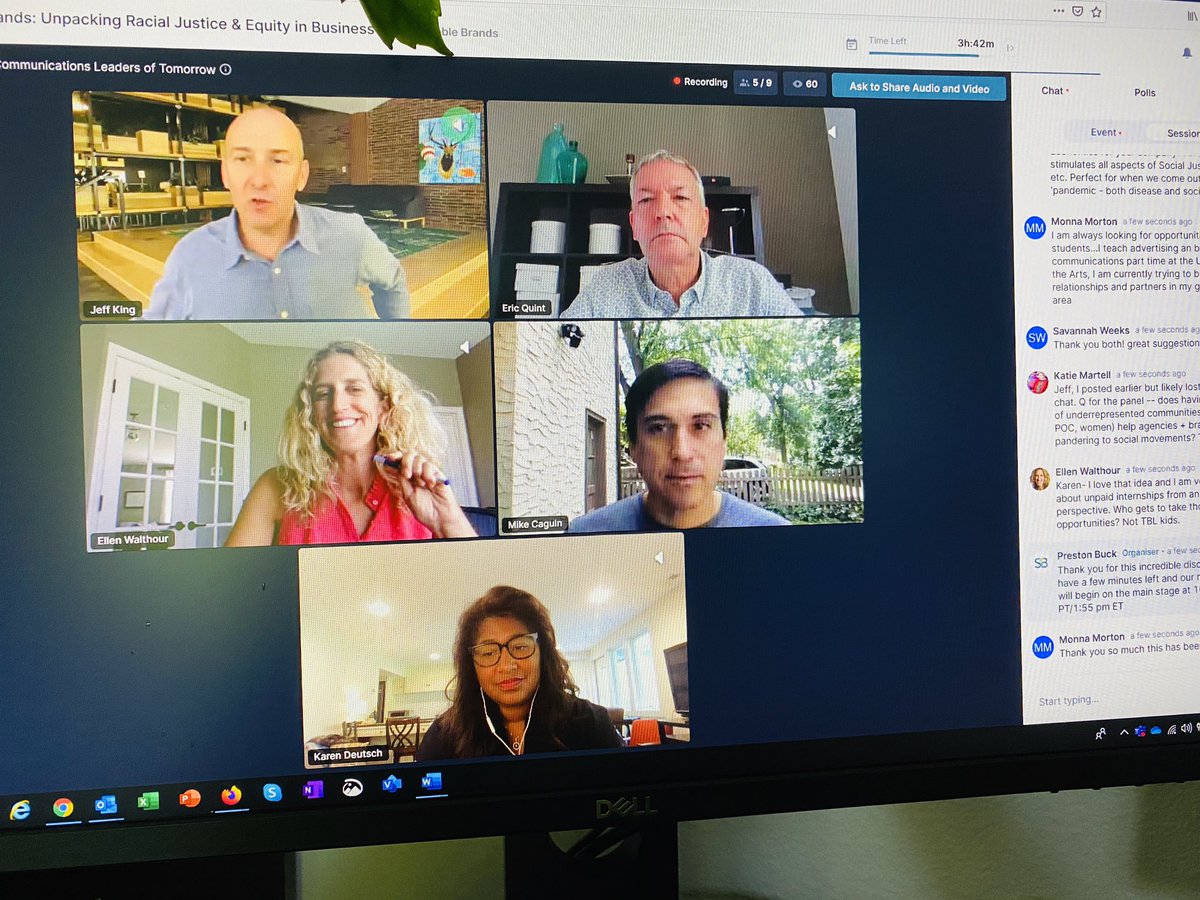 SrkingCorporate's tweet photo. #Diversity and #Authenticity must be at the table when equipping #brands w/ marketing and communications leaders.  Great discussion with @3M @usbank @TheBrandLab @collemcvoy @SustainBrands #steamsb #justbrands https://t.co/7teaRTf8G2