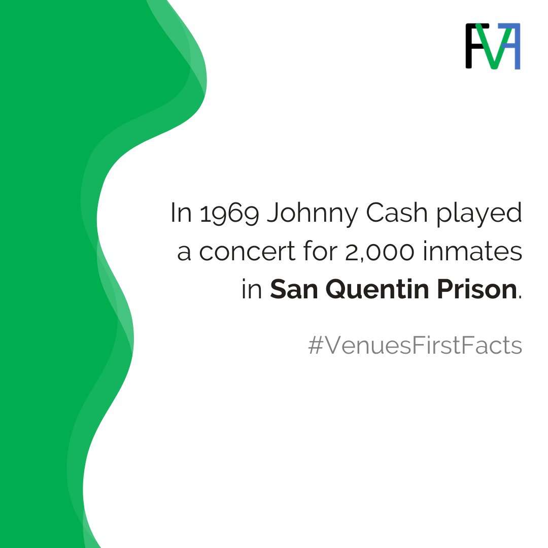 Venues_First's tweet image. 🎸 “I remember walking through two sets of iron gates, and when I heard them close, I thought, ‘Man, I hope we get back out of here,’ ” Johnny Cash’s guitarist Bob Wootton recalls of his visit to San Quentin prison on February 24th, 1969.

#Didyouknow #JohnnyCash #BobWootton