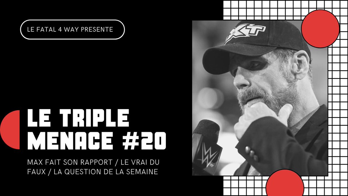 fatal_way's tweet photo. Est-ce que Shawn Michaels à de nouveau perdu son sourire ? 

On se retrouve en Live 🎙🔴 pour un #TripleMenace ! #LTM

<https://t.co/rLVauCkHnu> https://t.co/IRkZwTFDvk
