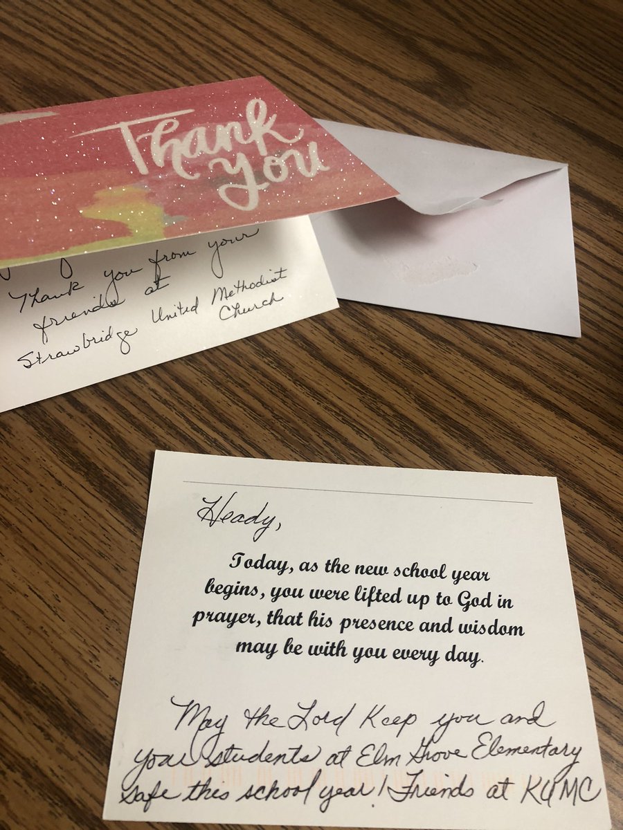 #sweet #notes <a href="/HumbleISD_EGE/">Elm Grove Elementary</a> #StrawbridgeUnitedMethodistChurch  #KingwoodUnitedMethodistChurch #community #neighbors #kingwoodstrong #thankyou #egetakingflight 💚🦅