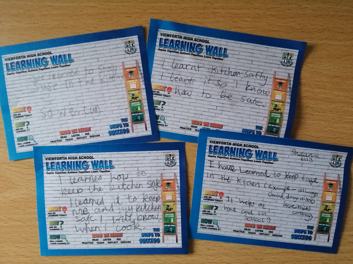 miss_aird's tweet photo. Today our new S1 pupils have been reflecting on their learning about hygiene and safety. They used the schools learning wall to identify what, why and how their learning allowed them to climb the learning ladder to meet our success criteria. #reflectingonlearning @ViewforthHS https://t.co/qe98R0fCfI