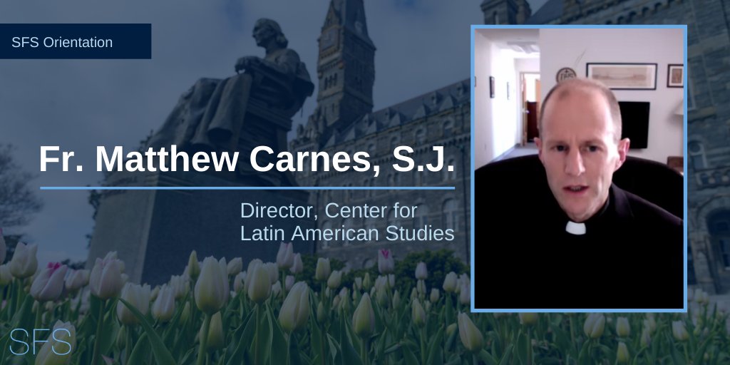 8. Fr. Carnes noted  @Georgetown's own history w/ slavery, as well as institutional changes to address it. “We still need to do more. And I hope that each of us finds in this a goad to more action. And we need to address this moment even more urgently than we have in past years.”