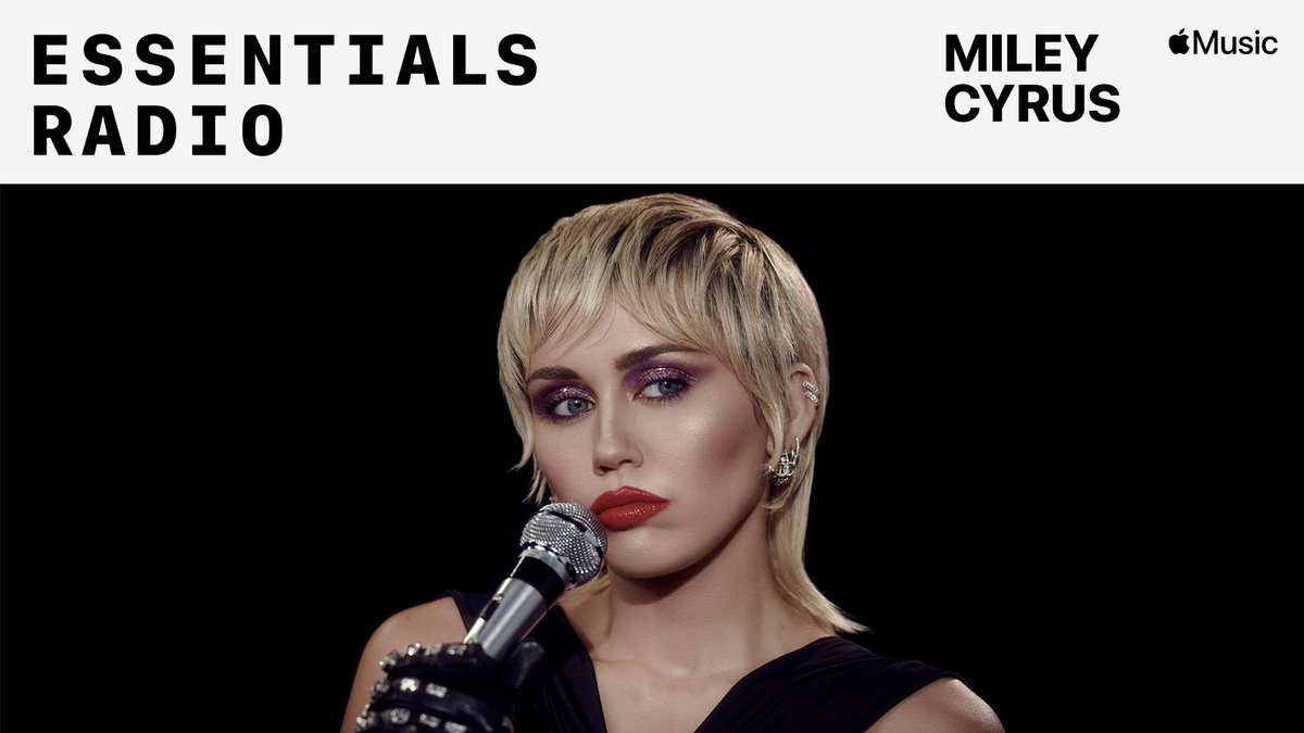 Thread of @mileycyrus interview with @zanelowe on @AppleMusic 🖤 #TheEssentials