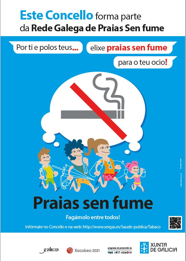 OrtigueiraTuris's tweet photo. En #Ortigueira temos 2 #PraiasSenFume: #Morouzos e #AConcha. Alí os máis pequenos esquecen esa práctica, perxudicial para a saúde e contaminante para o #medioambiente, e non a ven como algo normal
Todas as praias sen fume de Galicia aquí: https://t.co/J9i4uAJag5
#playassinhumo https://t.co/i2gJQSXECZ