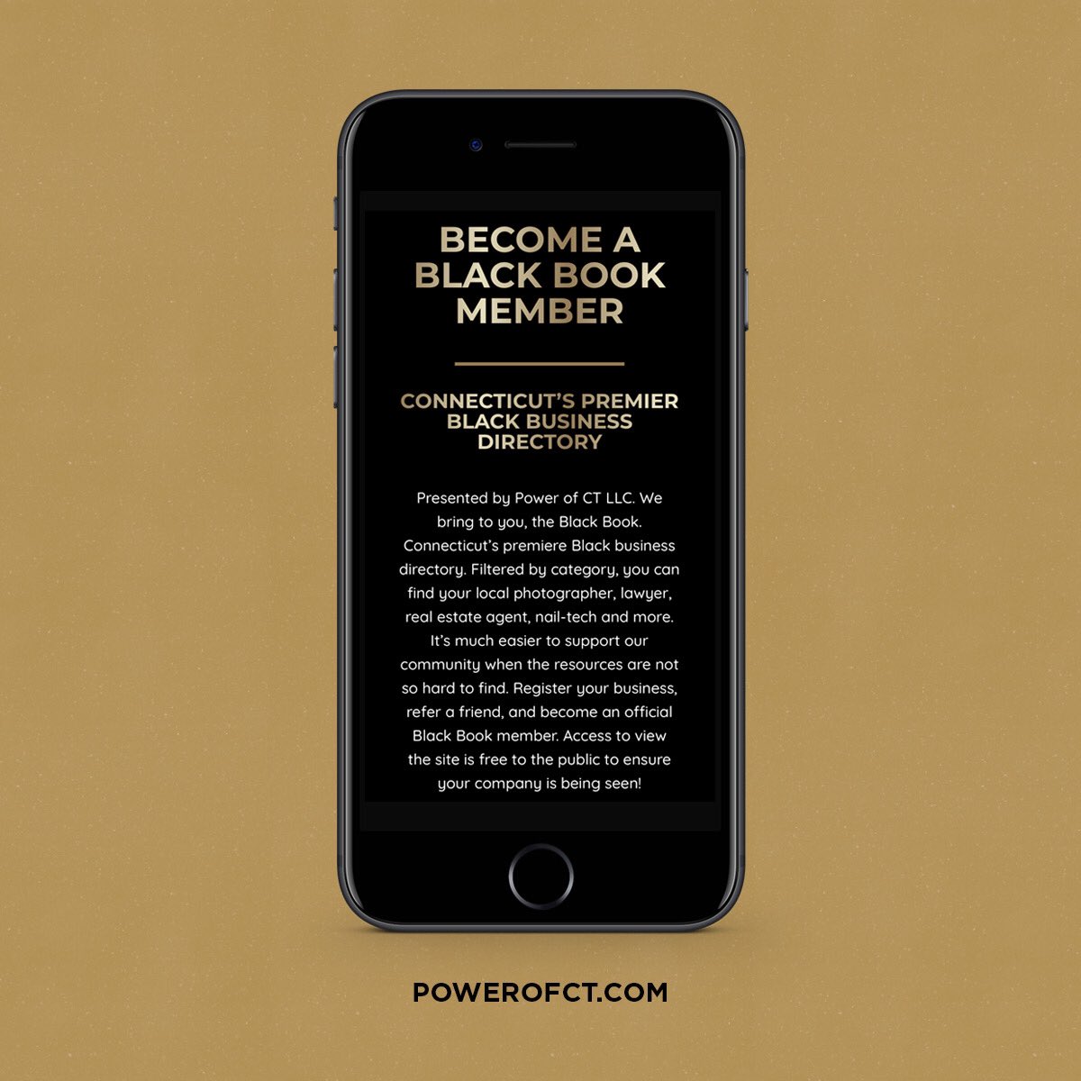 Thank you to our new members ✨ Register your businesses in the Black Book today. 📲 

Free trial with code: BlackBook2020

powerofct.com/black-book/