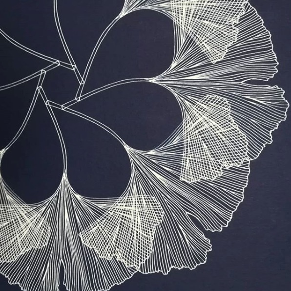 New work from the 'About Time' joint exhibition with <a href="/concreteforest_/">Concrete Forest</a> on sale at Grey Heron West Cork until 30th August. This rose made up of Gingko leaves is called 'Ukiyo' which means a 'floating, fleeting, or transient world' in Japanese. <a href="/DCCIreland/">Design & Crafts Council Ireland</a> #MADELOCAL #time