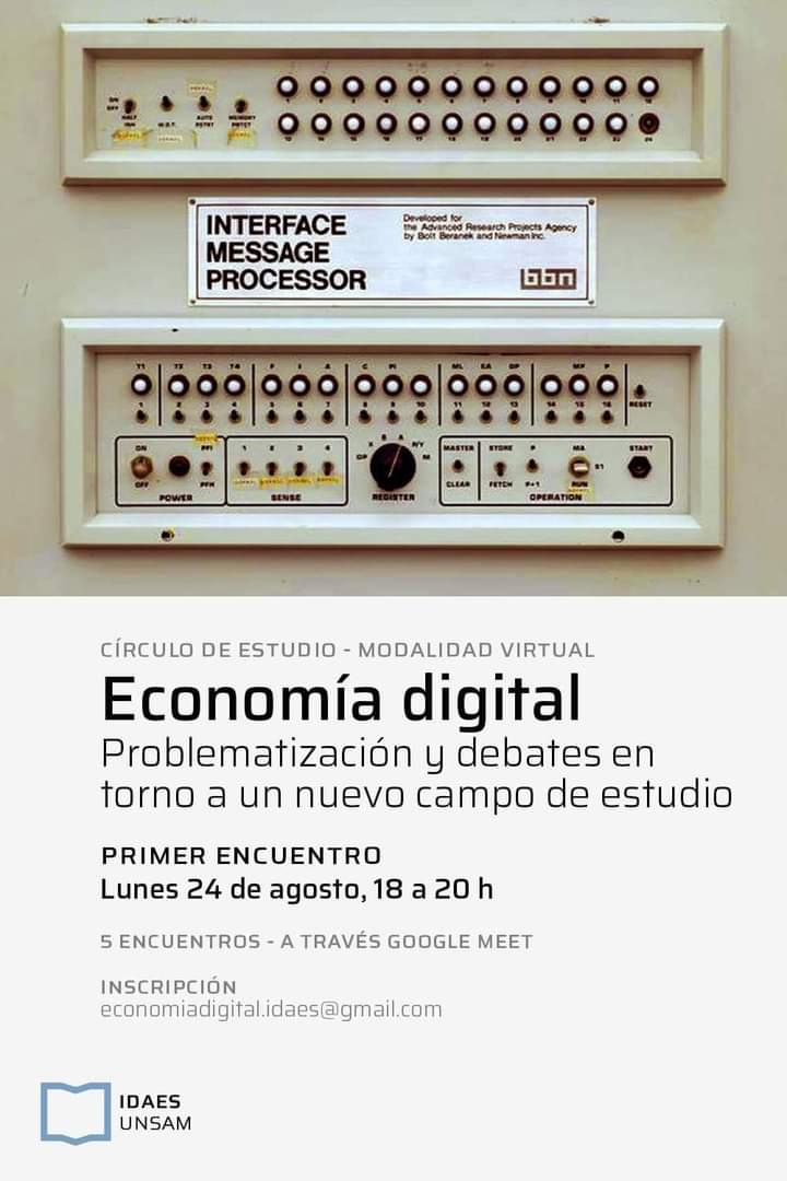antropohackers's tweet photo. Economía digital. Problematización y debates en torno a un nuevo campo de estudio. https://t.co/CUVuIwvaXI