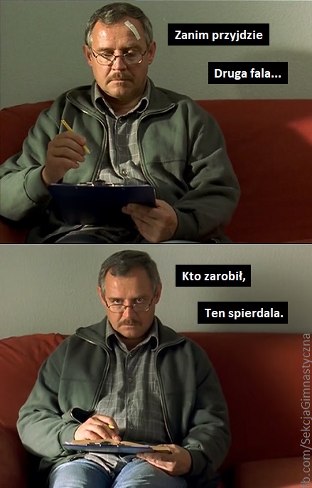 gimnastyczna's tweet photo. Dzień świra, reż Marek Koterski.

Wierszyk z netu. https://t.co/i0cjA8OjlL