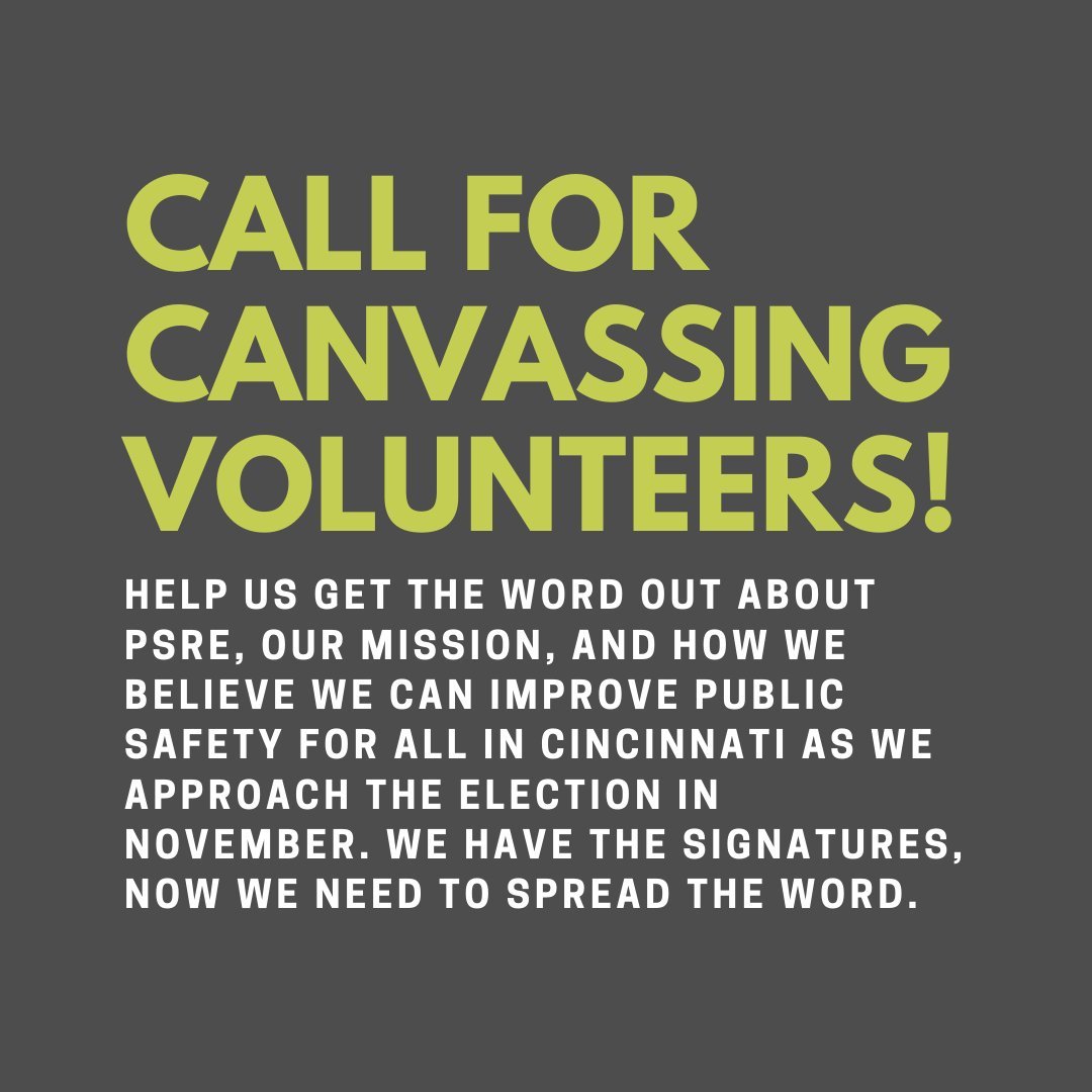 Sign up to volunteer to canvass with us here: bit.ly/2XcEIng