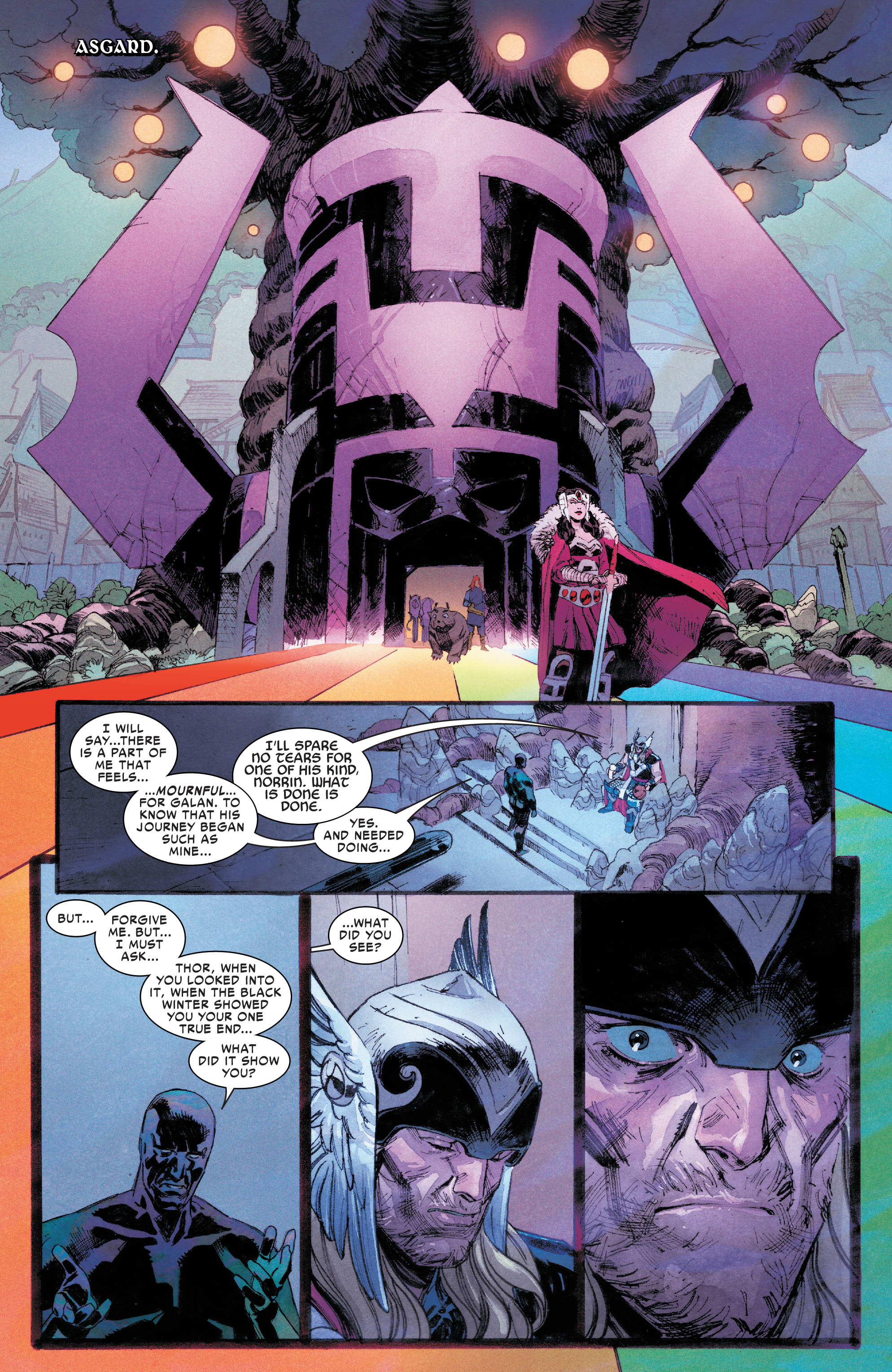Twitter 上的 Nacao Marvel Podnm Com Todo O Poder De Galactus E Seu Proprio Poder Divino Thor Invoca Uma Onda Epica De Forca Destrutiva Que Desincorpora O Inverno Negro Enviando O Ser