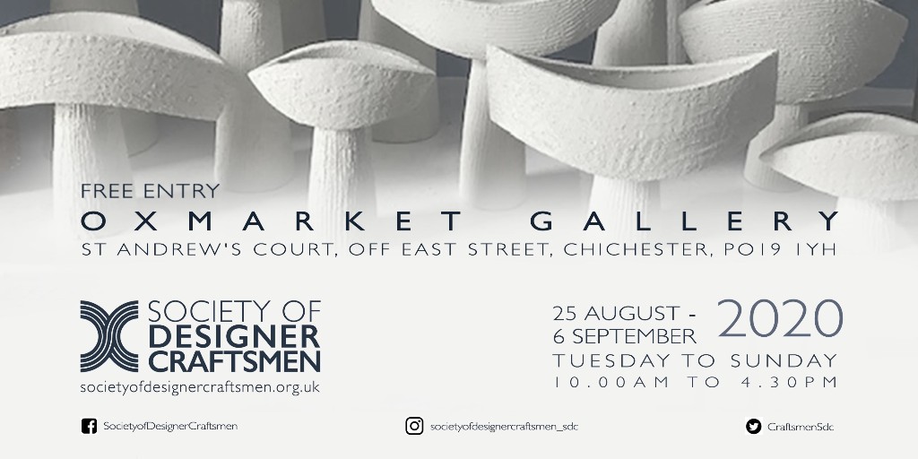 CraftsmenSdc's tweet photo. Six more sleeps until we open the doors on our latest exhibition at the Oxmarket Gallery in Chichester.
So excited as we haven't done a physical exhibition in ages and, looking at the list of exhibitors, it's going to be amazing!
https://t.co/3TQCwThqjW https://t.co/wHHkdz5j8I