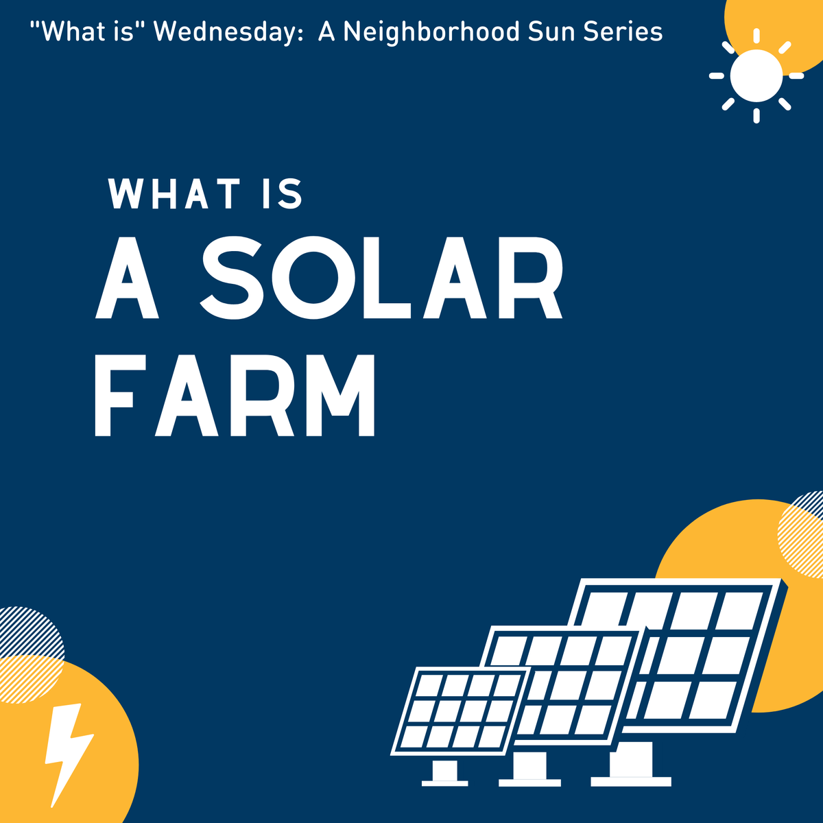NeighborhoodSun's tweet image. Sneak a peak at one of the many solar farms we use to connect subscribers with solar energy! Learn more at our website neighborhoods.solar 
#solarpower
#sustainablenergy
#sharedsolar