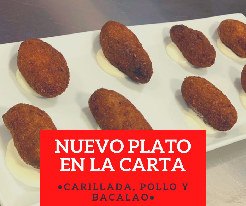 HermanosMorales's tweet photo. 🔴¡ATENCIÓN!
😜 ¡Seguimos el mes con novedades! 
👉🏻Tenemos un nuevo plato en la carta 😋📝 ¿Te apuntamos nuestras croquetas de bacalao, carrillada o de pollo? 😋 O mejor aún, ¡pruébalas todas! 🤤

☎️685 59 00 54
📍Avenida Veintiocho de Febrero 16, 41007 Sevilla 

#HermanosMorales https://t.co/wb87j843y3